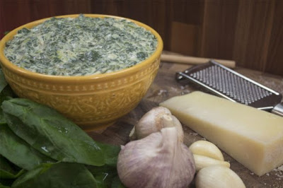 dickeys creamed asiago spinach